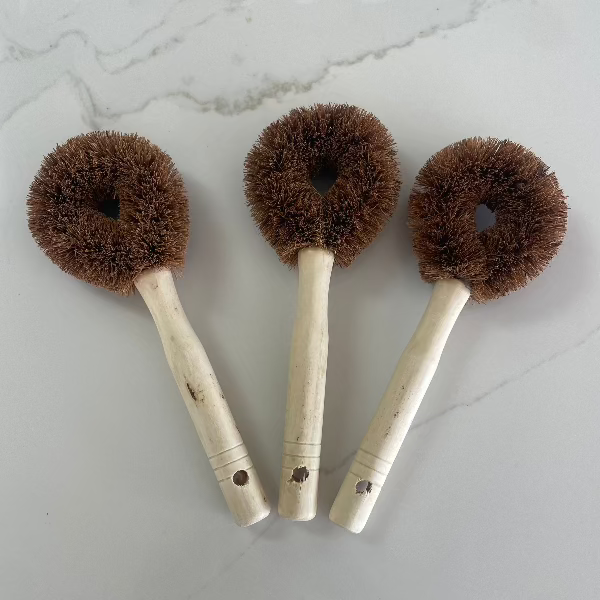 Coconut Dish Brush Set x3 Seconds