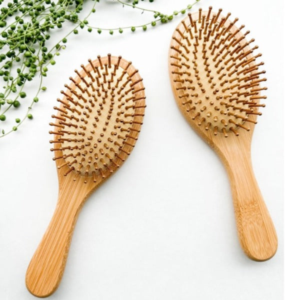 Bamboo Round Hairbrush - The Eco Kind