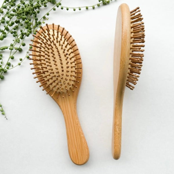 Bamboo Round Hairbrush - The Eco Kind