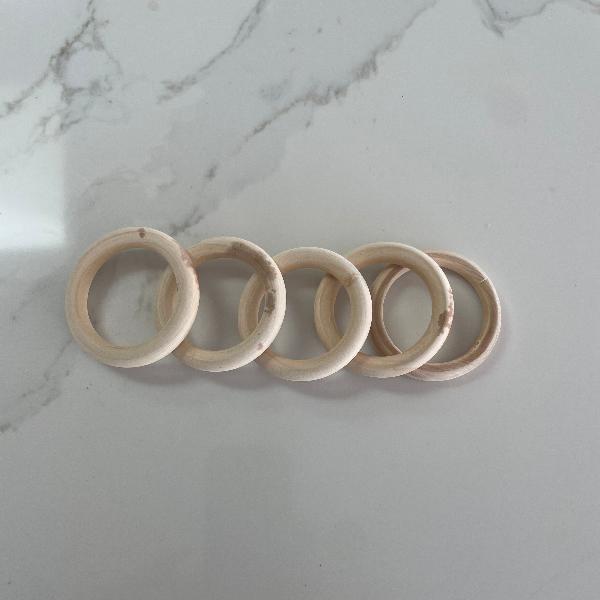 Large Wooden Ring Set