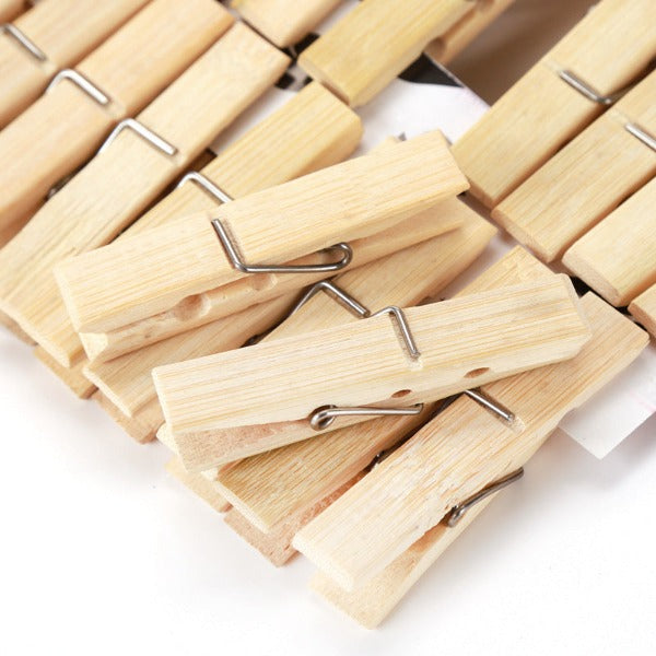 The Eco Kind Bamboo Pegs -20 Pack.