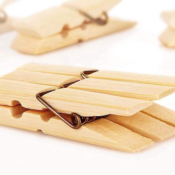 The Eco Kind Bamboo Pegs -20 Pack.