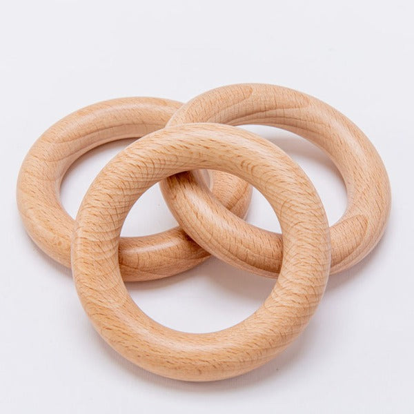 Mixed Wooden Ring Set - The Eco Kind
