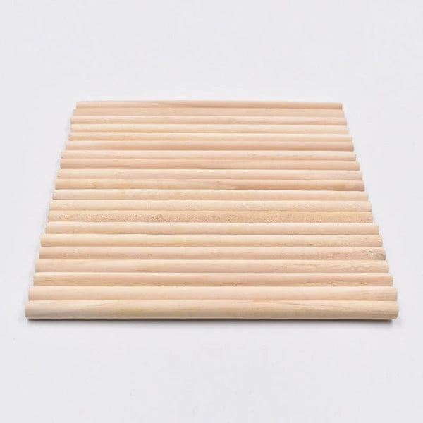 The Eco Kind wooden heuristic montessori counting all natural wooden rods 20 piece set