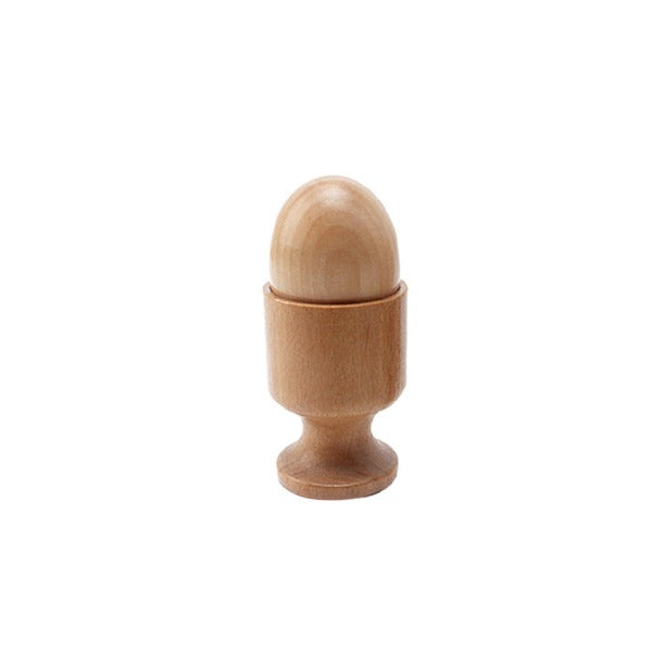 The Eco Kind Beechwood Egg in Cup