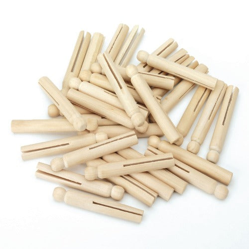 Flat Wooden Peg - The Eco Kind