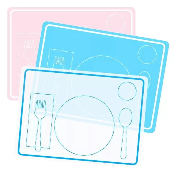 Montessori Placemat- Pink - The Eco Kind