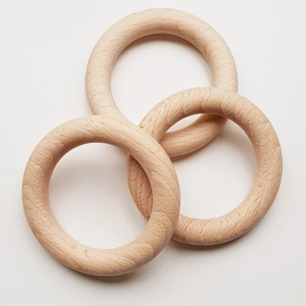 The Eco Kind Wooden Teething Ring