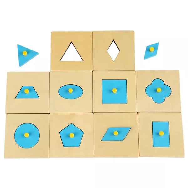 The Eco Kind Wooden Shape Puzzle