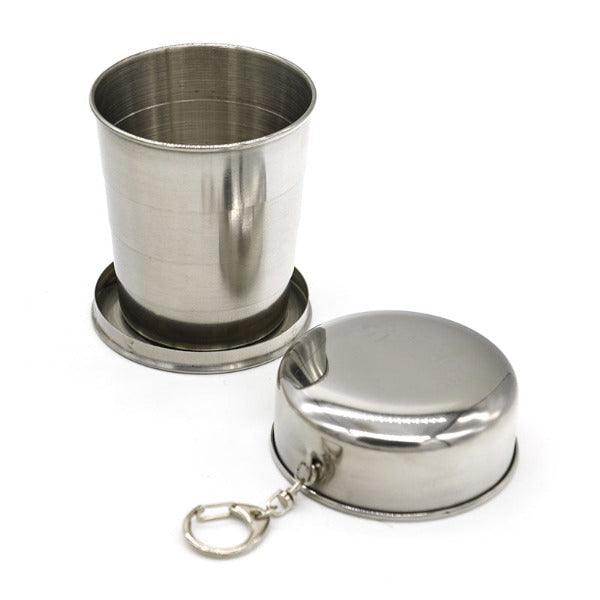 The Eco Kind Foldable Travel Stainless Steel Cup